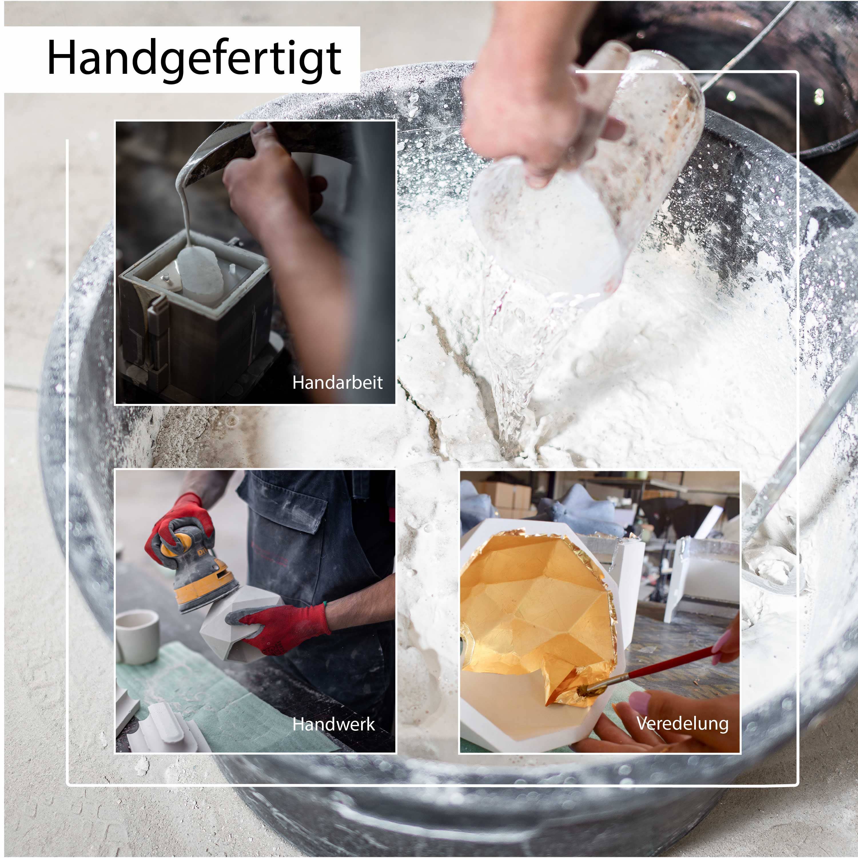 TIVENDIS - Wholesale Chandelier/Hanging Light - Hanging lamp “Nara27" concrete lamp GU10 silver4