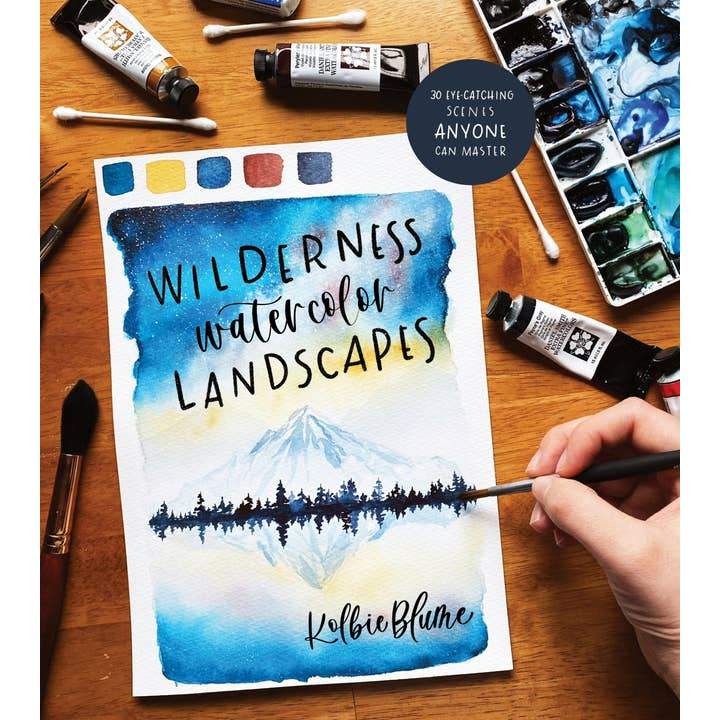 Macmillan Publishers - Wholesale Arts & Entertainment - Wilderness Watercolor: Master 30 Eye-Catching Scenes