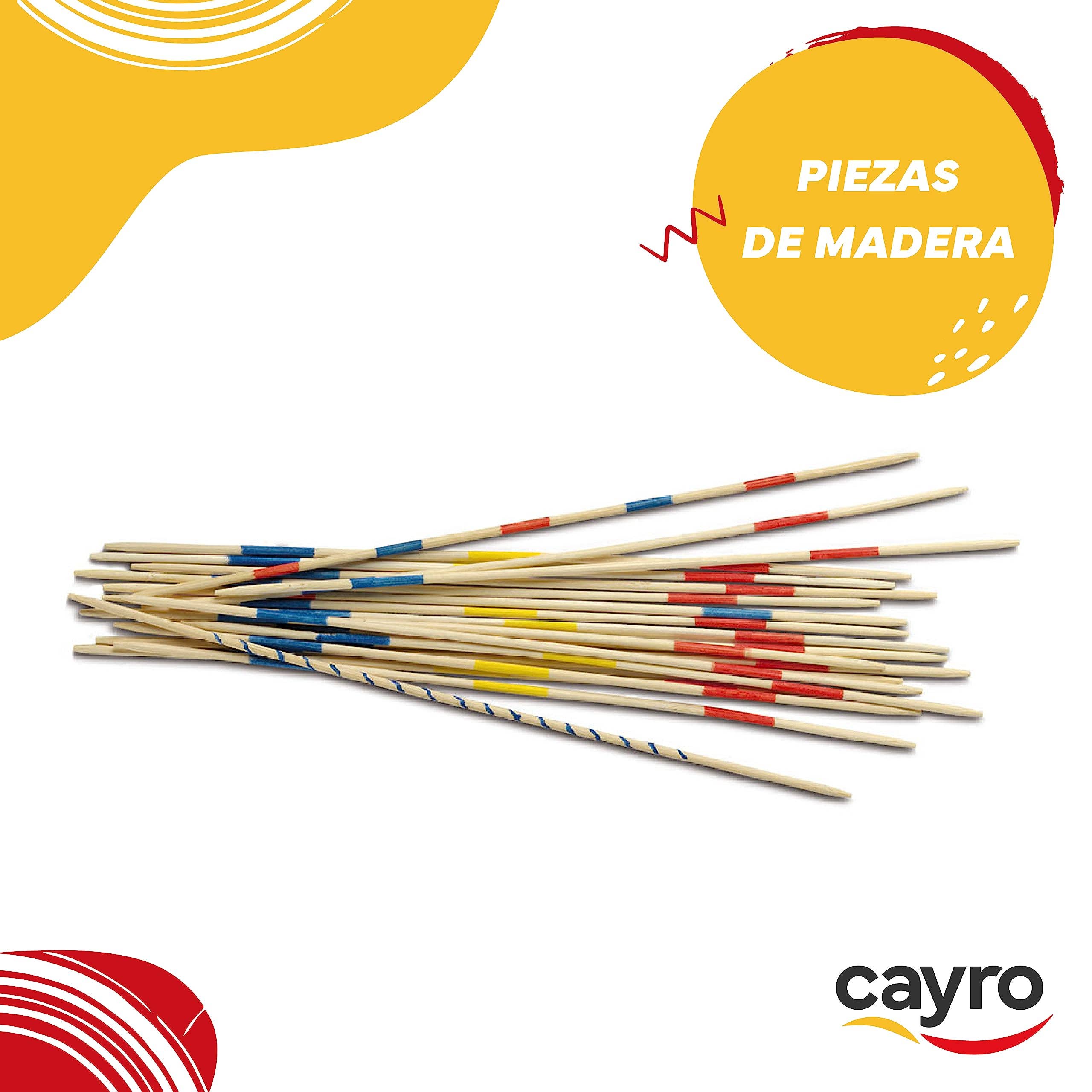 Cayro - Wholesale Board Game - Giant Mikado Set - 26 Pieces2