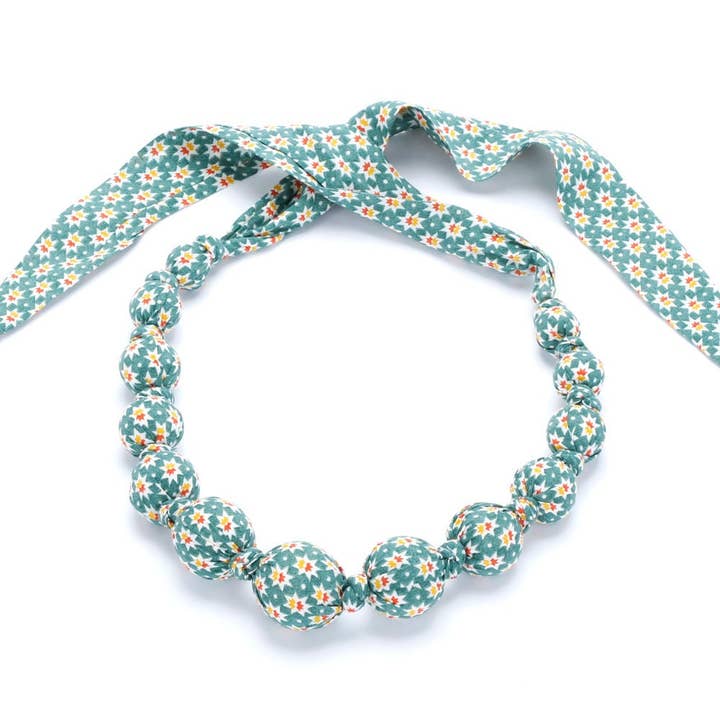 Stoffhalskette für kleine Mädchen/Kleinkinder — Origami-Print für den Großhandel von Peppercorn Kids