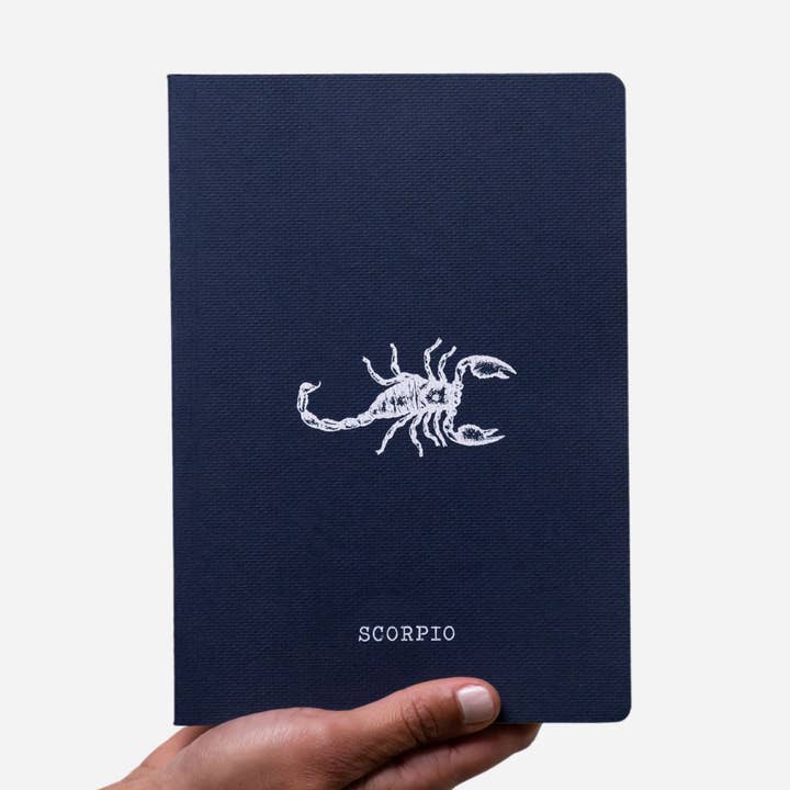 Scorpio Dagboek/Notitieboek voor wholesale door Zodiaque Moon