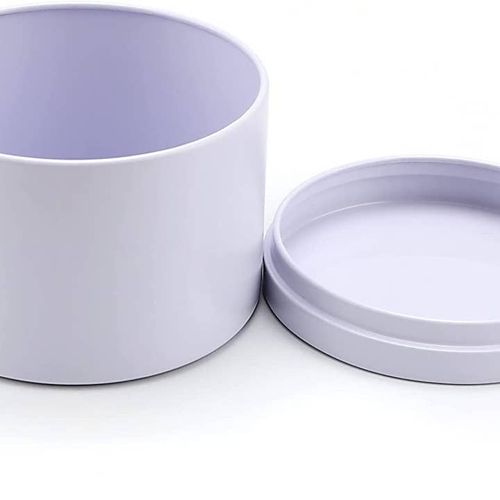 River Birch Candles - Wholesale Food Storage Container - Empty 8oz Luxury Tins - Straight sided Style