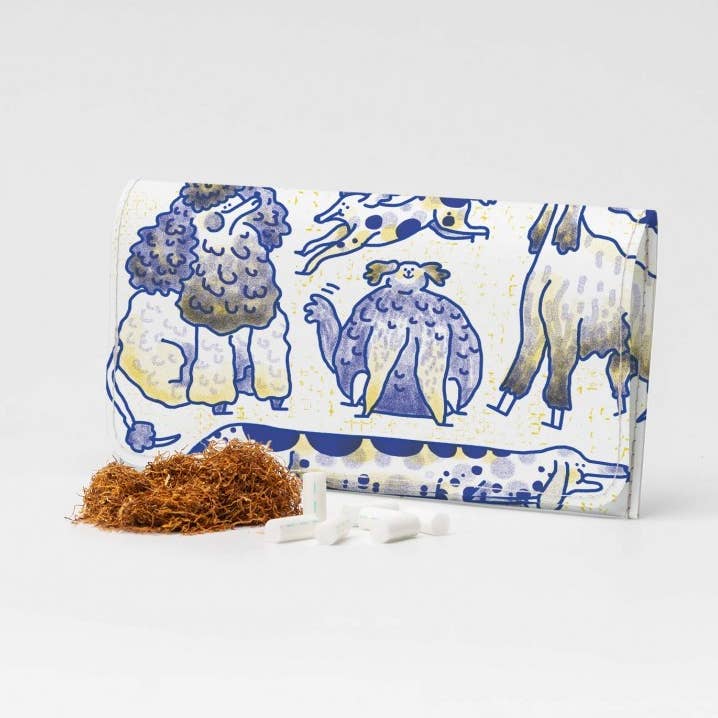 DOGS OF BERLIN Tyvek® Tabacco pouch for wholesale by I Like Paper