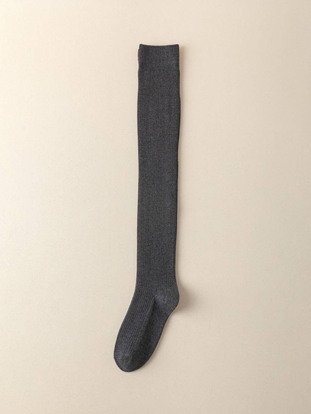 Funkyrel® Atzbranding Limited - Wholesale Socks - Women's - Rufia - Classic Solid-Color Knee-High Winter Socks 5