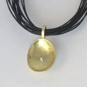 Takobia - Wholesale Pendant/Charm Necklace - Adjustable Mushroom with Crystal Necklace0