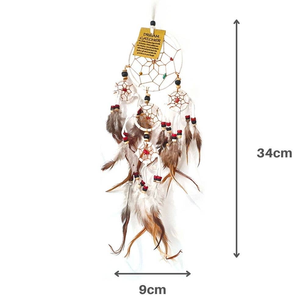 VIE - Wholesale Dream Catcher - Dream Catcher, 9cm Ring with 4 Smaller Rings26