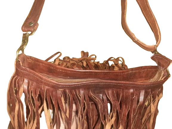 Hecho a mano - Wholesale Crossbody Bag - Women's - Hippie fringed party bag1