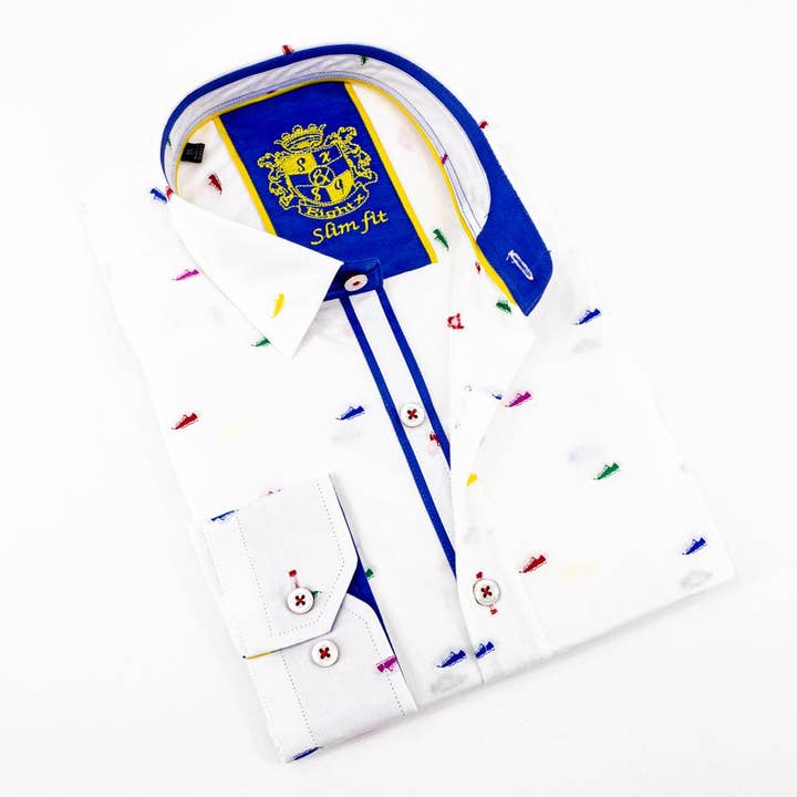 Hvid Fyld Coupe Farverige Sneakers for engroshandel hos EIGHT X