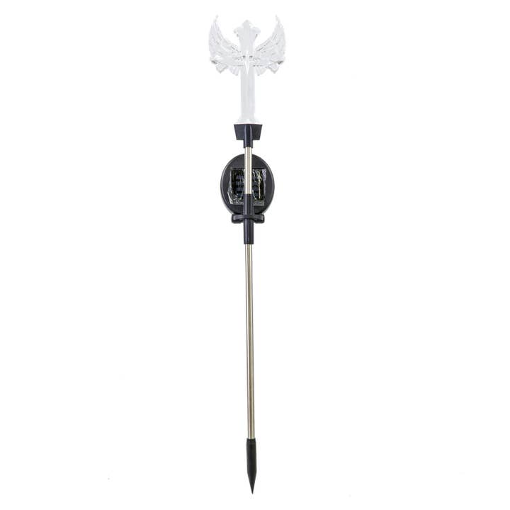 Forever Gifts Inc. - Vendita all'ingrosso Paletti da giardino/prato - Luce solare Cross Garden Stake, set di 18