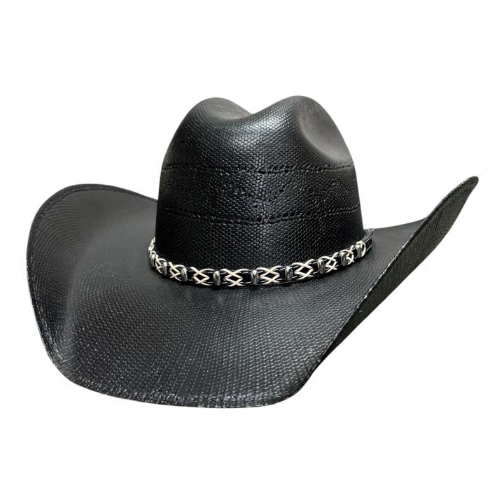 Western Straw Cowboy Hat - Style Silas for wholesale by American Hat Makers