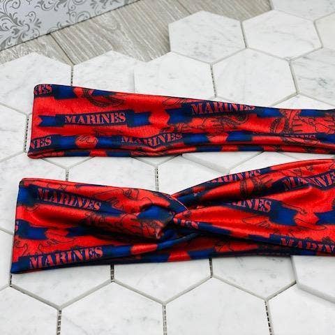 Marines pour la vente par xoxoNickyBee Headbands