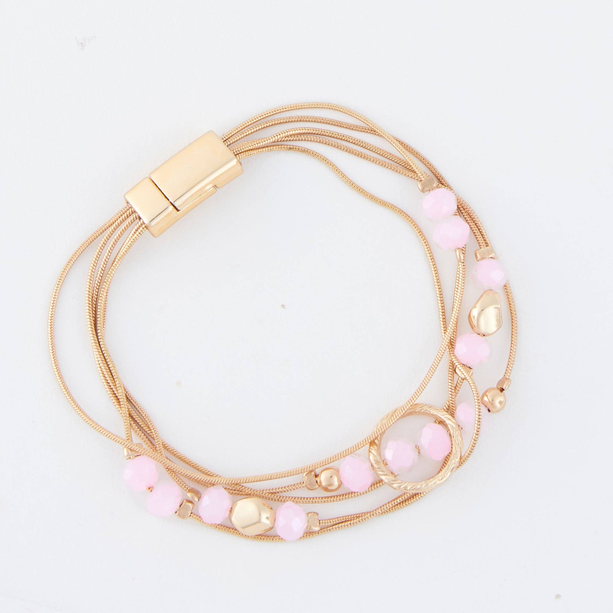 Elsie & Zoey – Pulseira de missangas por atacado – Pulseira Magnética Jayne com Design de Contas em Múltiplas Filas6