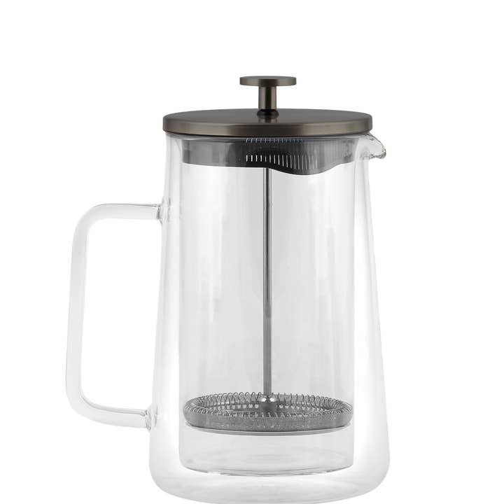 Teiera con pressa francese 1000ml grafite opaca DIVA 29293 per la vendita all'ingrosso da parte di Kulig Sp. z o.o.