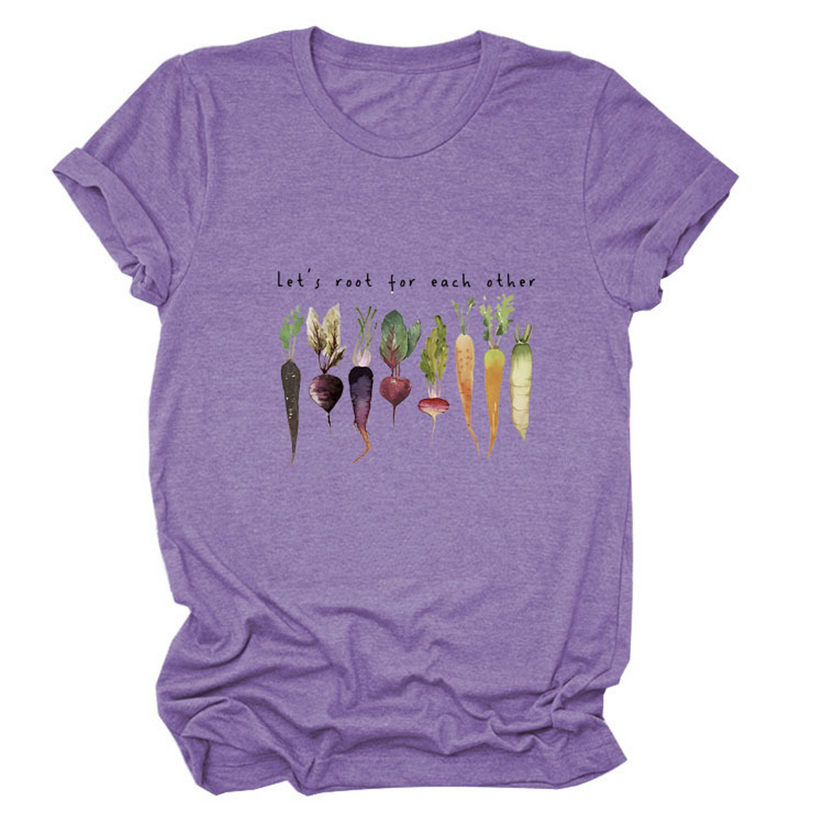 ACCITY - Wholesale Screen Printed T-Shirt - Women's - Women’s Crew Neck Tee with Positive Quote_CWTTS147817