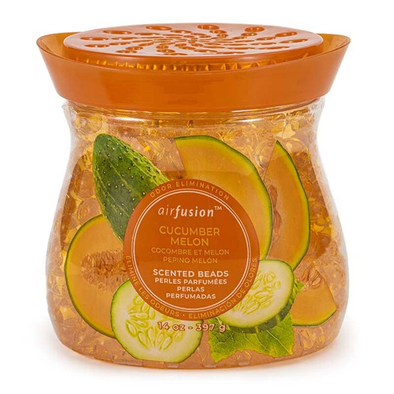 Deluxe Import Trading – wholesale Air freshener – Air Fusion Crystal Beads 14oz Cucumber Melon0