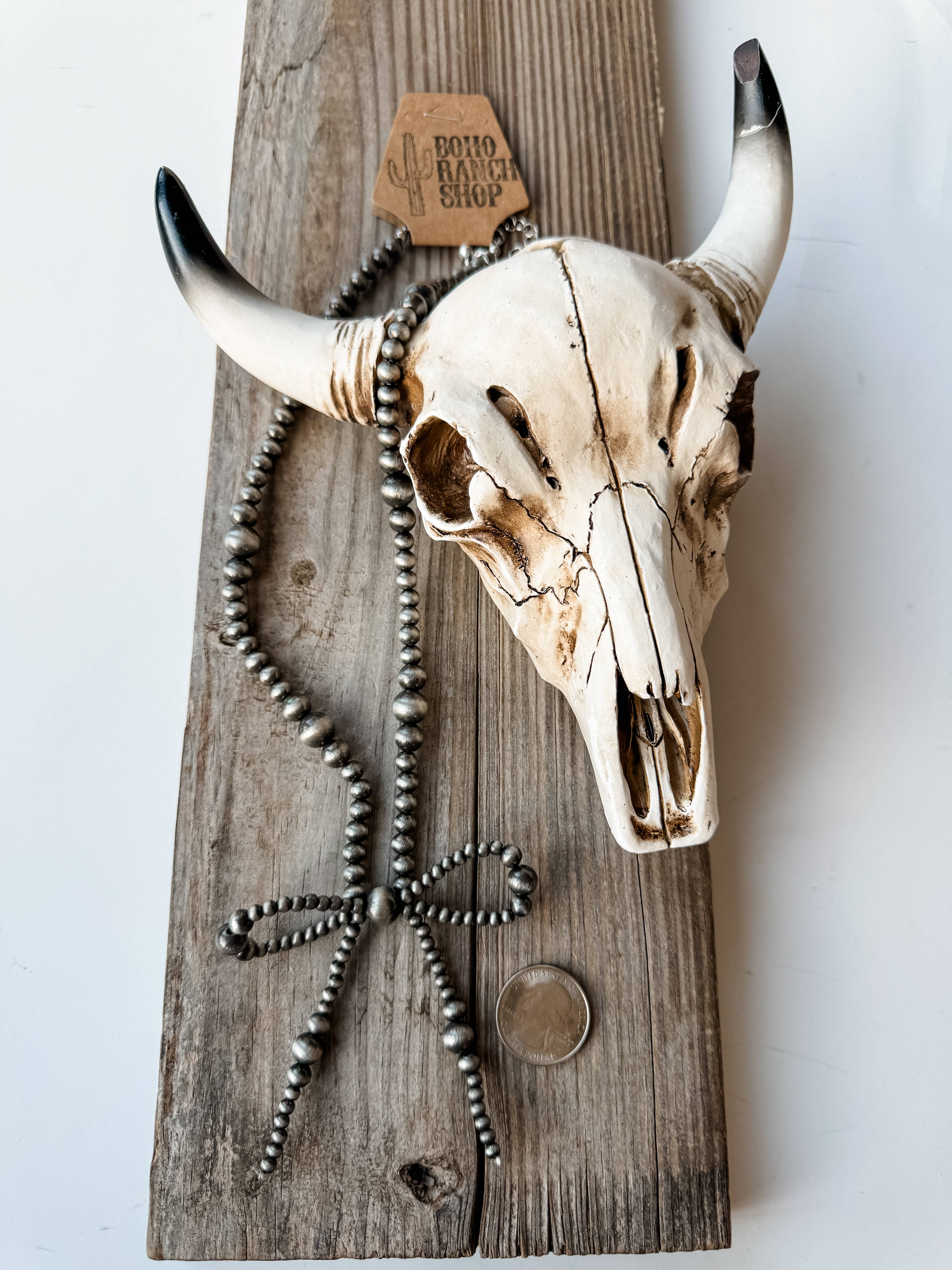 Boho Ranch Shop - Venta al por mayor Collares de cuentas/perlas - Collar de Lazo Coqueta de Cuentas Navajo Occidental2