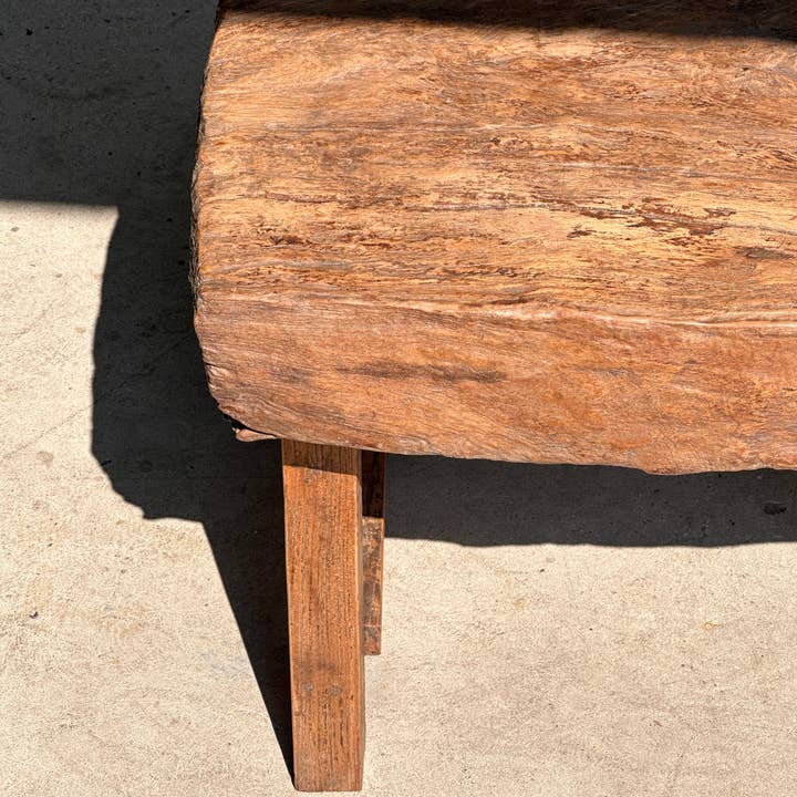 Office Objets - Wholesale Stool - Solid Asian teak stool or side table142