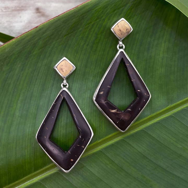 Coconut Jasmine Earrings for wholesale by Be Joy