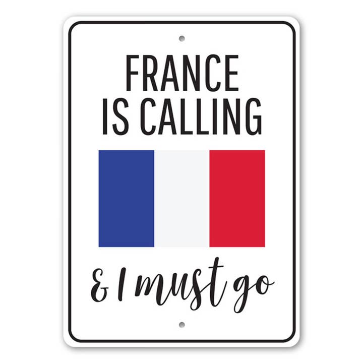 Francia está llamando señal para venta al por mayor de Lizton Sign Shop, Inc