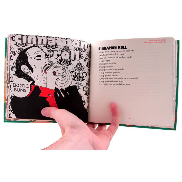 Microcosm Publishing & Distribution - Wholesale Cookbooks & Food - Comfort Eating With Nick Cave: Vegan Recipes3