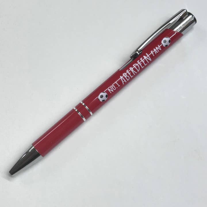 ABERDEEN - NO 1 FAN - METAL PEN (PEN-16) for wholesale by White Cotton Cards