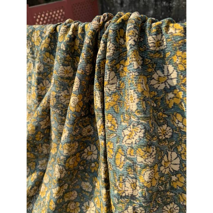 Bhawana Handicrafts - Wholesale Quilt - Old High Quality Vintage Cotton Kantha Bagru Printed Quilts 1