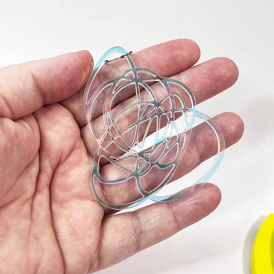 Audacious Studio - Wholesale Dangle Earrings - Scribbled Doodle Earrings10