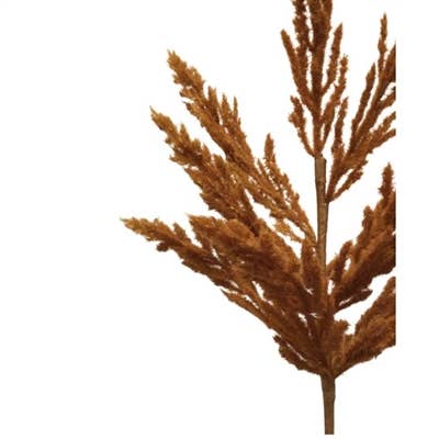 David Christopher's Collection - Wholesale Artificial Plant - Canaan Sorghum Pick - Brown 18"