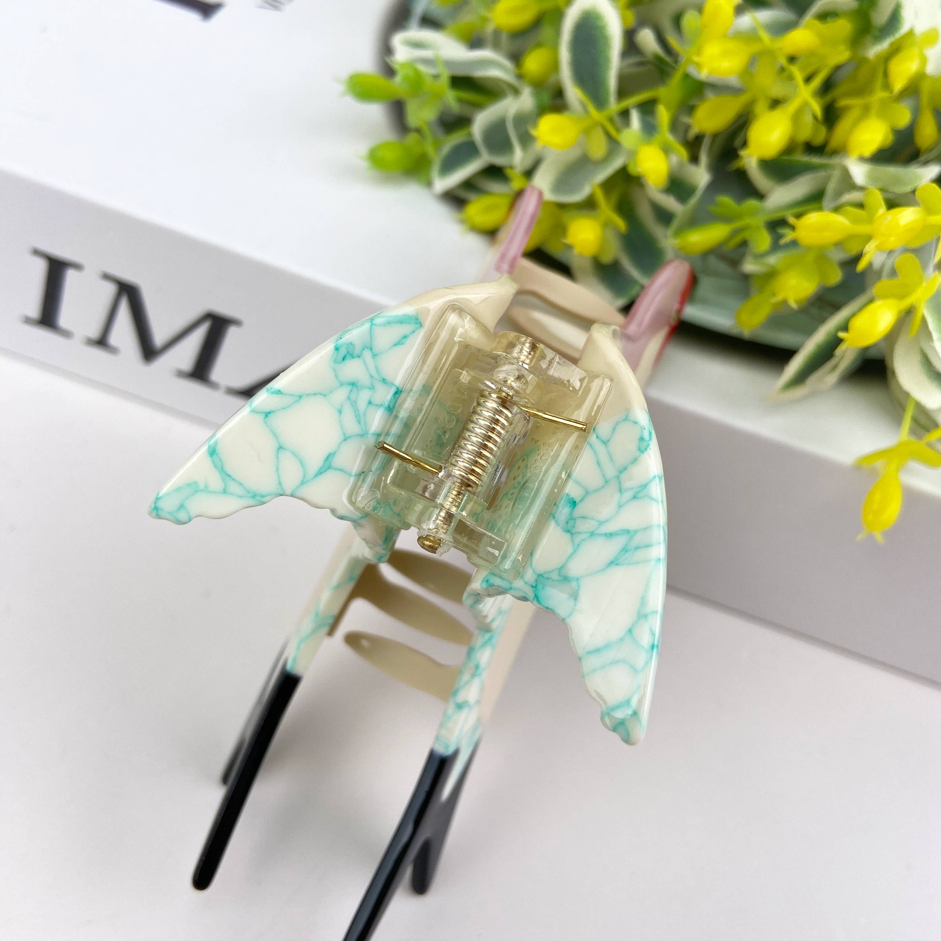 TheDivaSoap – wholesale Hair clip – Women’s – Acetate Swallow Hair Claw Clip Animal Bird6