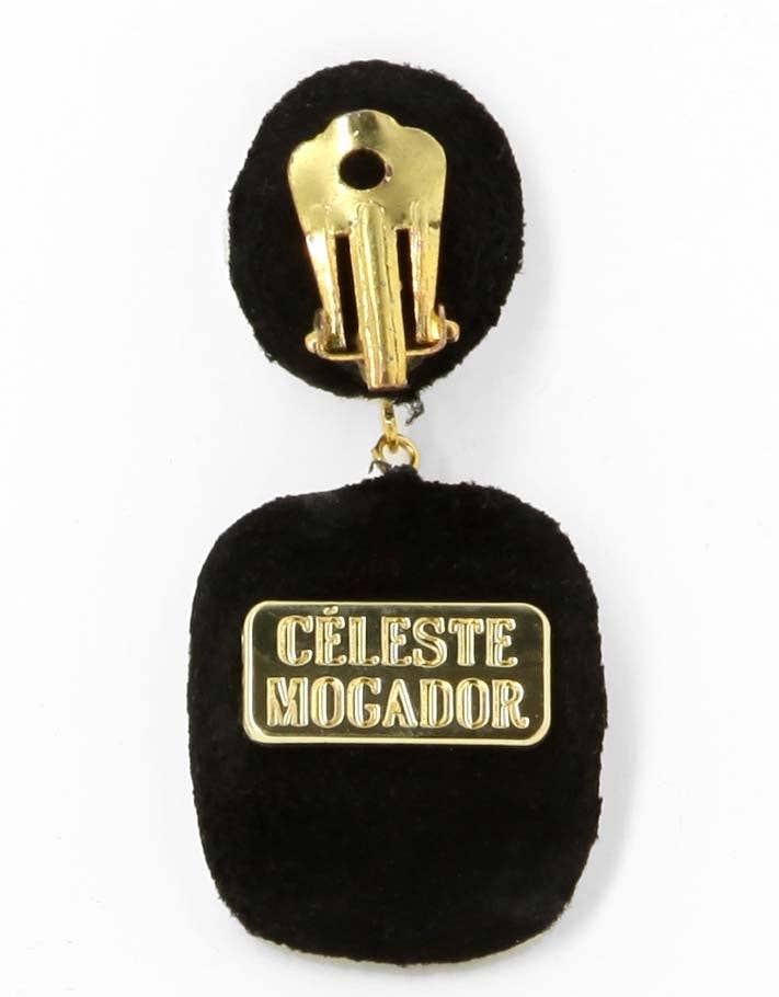 Céleste Mogador - Wholesale Dangle Earrings - Youkoukoun citrine and aquamarine earring2