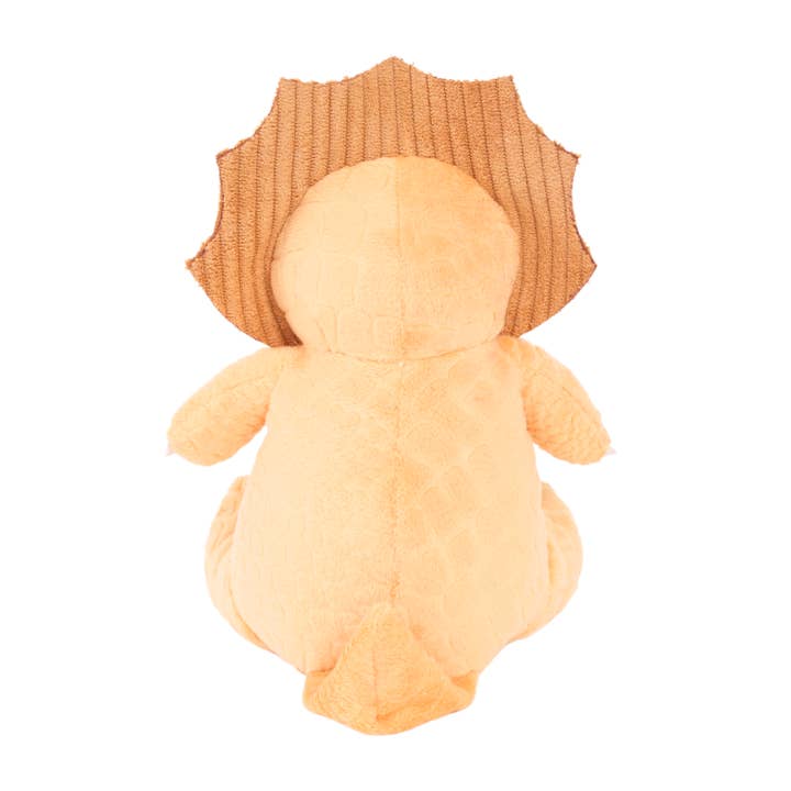 ZippyPaws - Wholesale Pet Toy - Dog - ecoZippy Dinoz - Triceratops3
