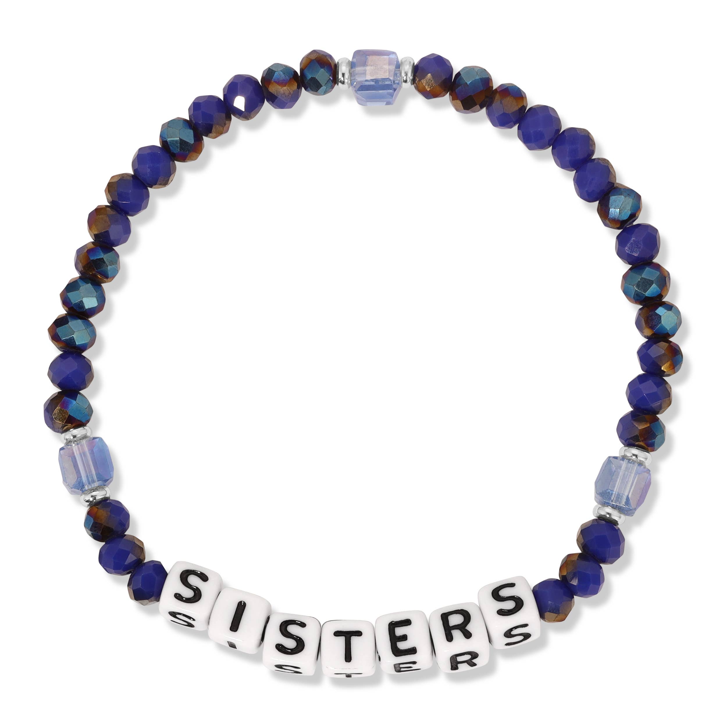 My Fun Colors - Wholesale Beaded Bracelet - Kids - Kids Colorful Words Beaded Stretch Bracelets | 12 Styles!9