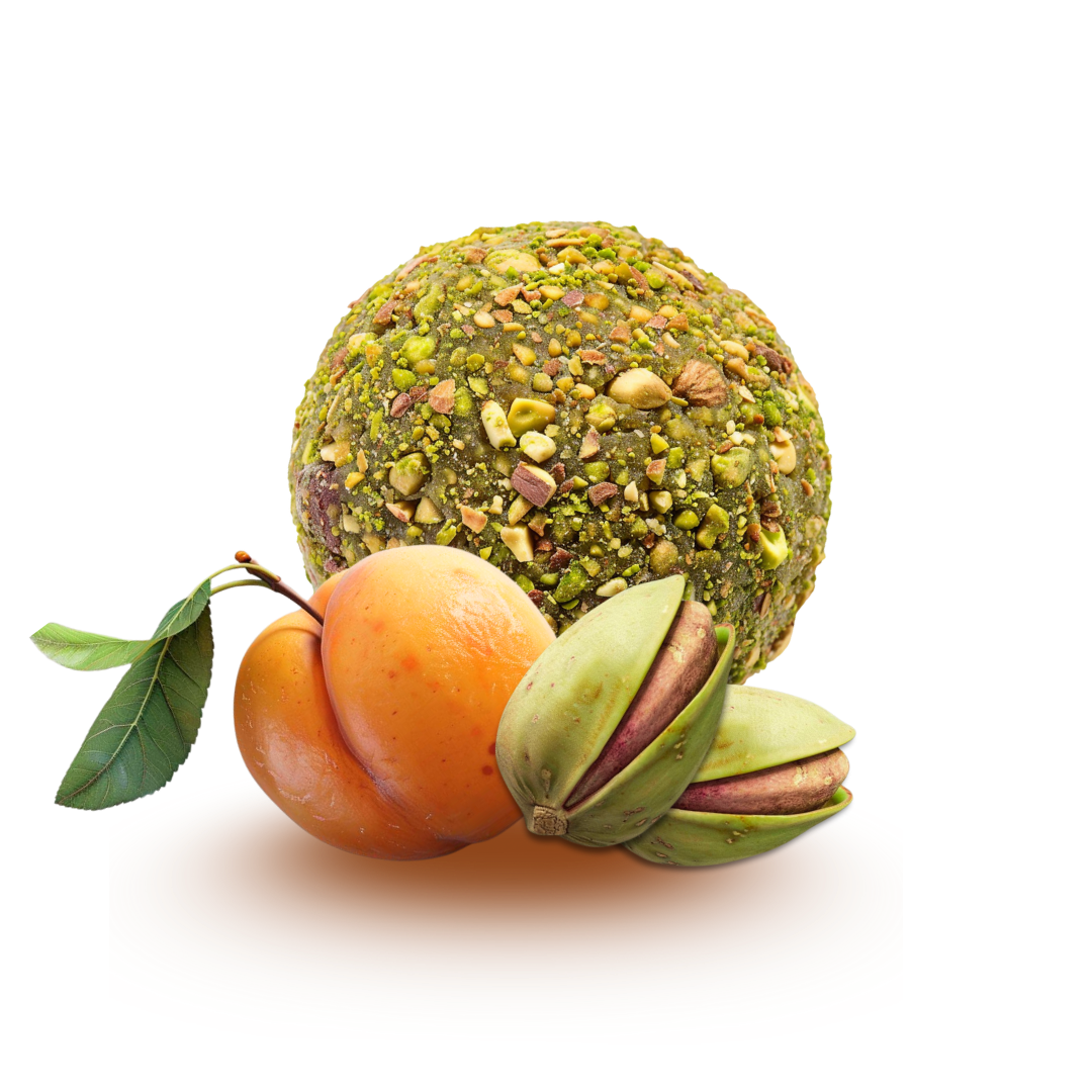 NÜTTREE - Wholesale Snack Bar - BIO ENERGY BALLS | APRICOT & PISTACHIO1