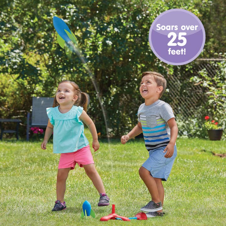 Epoch Everlasting Play - Wholesale Classic Toy - Kids - Kidoozie Rocket Zoomer with 2 Rockets, Outdoor Launcher2