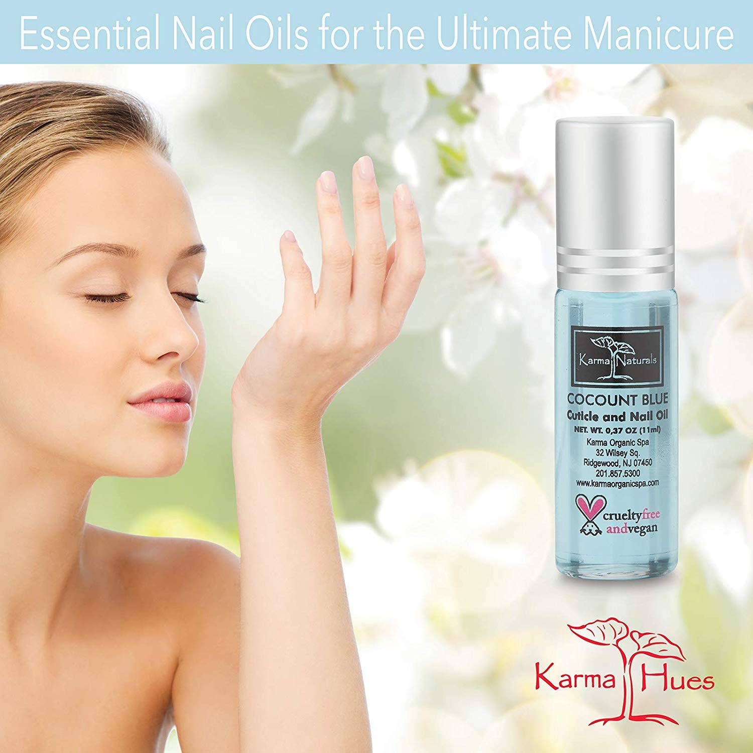 Karma Organic spa - Wholesale Cuticle Oil - Karma Organic Coconut Cuticle Oil - Moisturize, Softens2