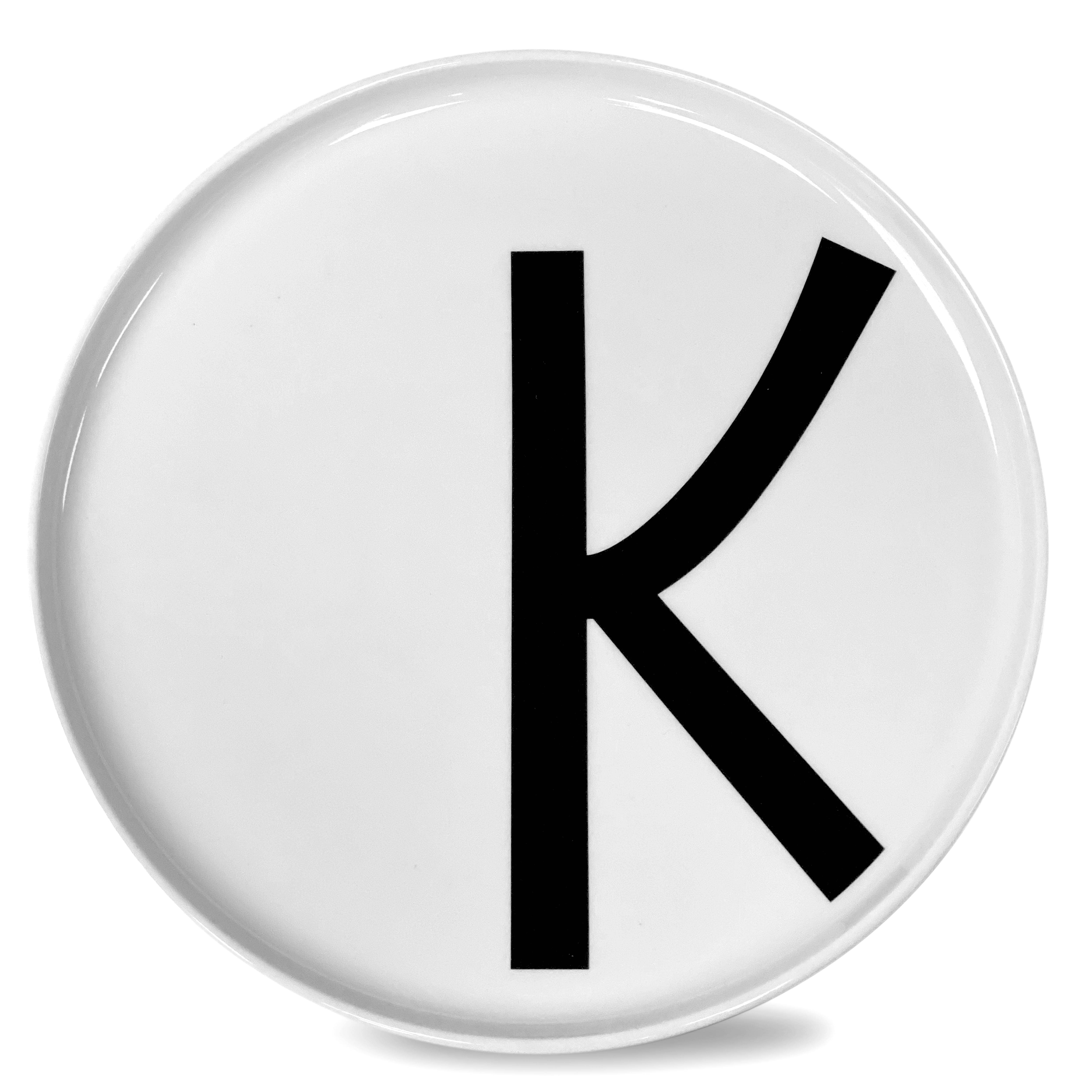 Goldscherben - Vente Assiettes/plats/bols de décoration - Assiette avec lettres de l’alphabet A à Z - cadeau personnalisé avec prénom10