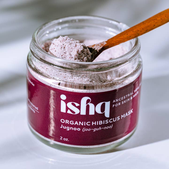 Ishq Organic Hibiscus Mask for wholesale by Ishq Skincare