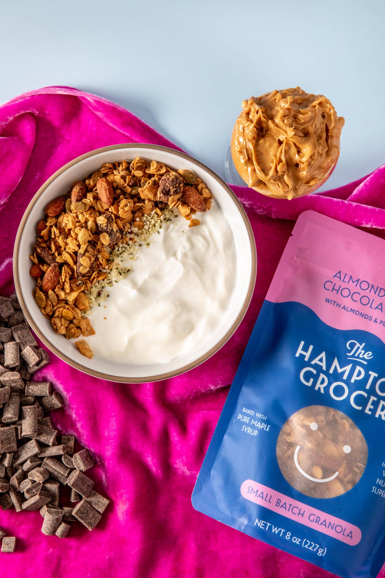 The Hampton Grocer Granola - Wholesale Granola - Almond Butter + Chocolate Chunk Granola7