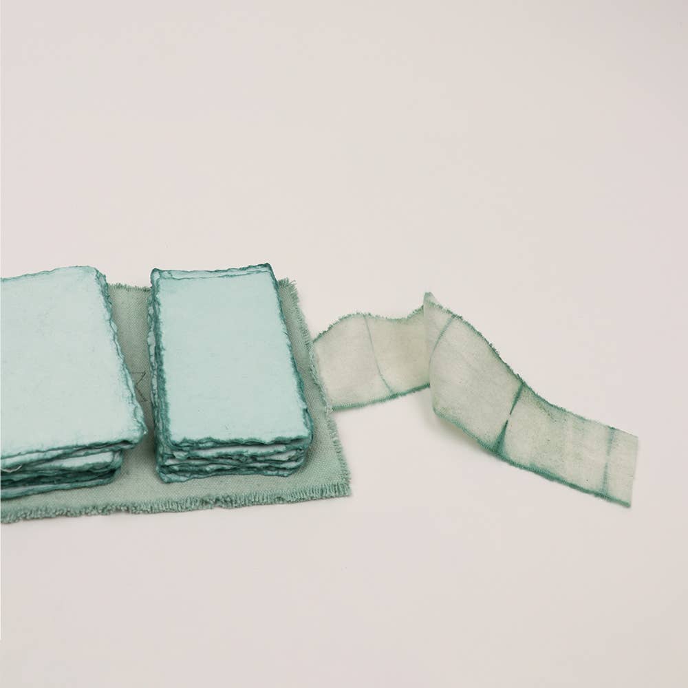 Craft Boat - Wholesale Sketchbook/Sketchpad - MULBERRY GREEN ARTIST'S PAPER BUNDLE WITH CANVAS WRAP3