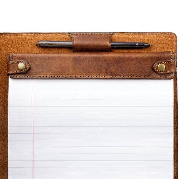 Mission Mercantile Leather Goods - Wholesale Notepad - Benjamin Leather Padfolio4