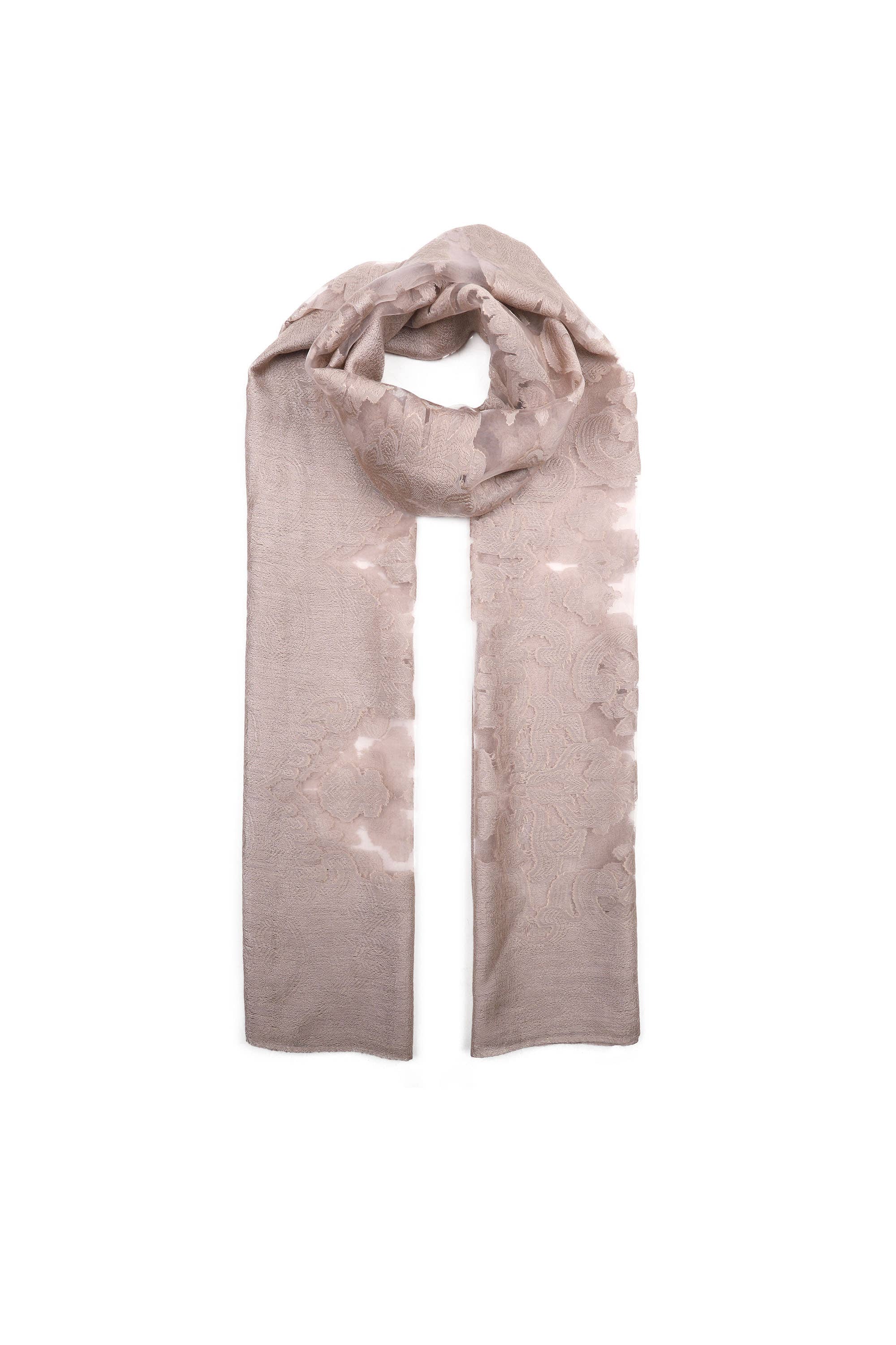 PHANIE MODE - Wholesale Head Scarf - Women's - Lace Scarf for Ceremony 106627