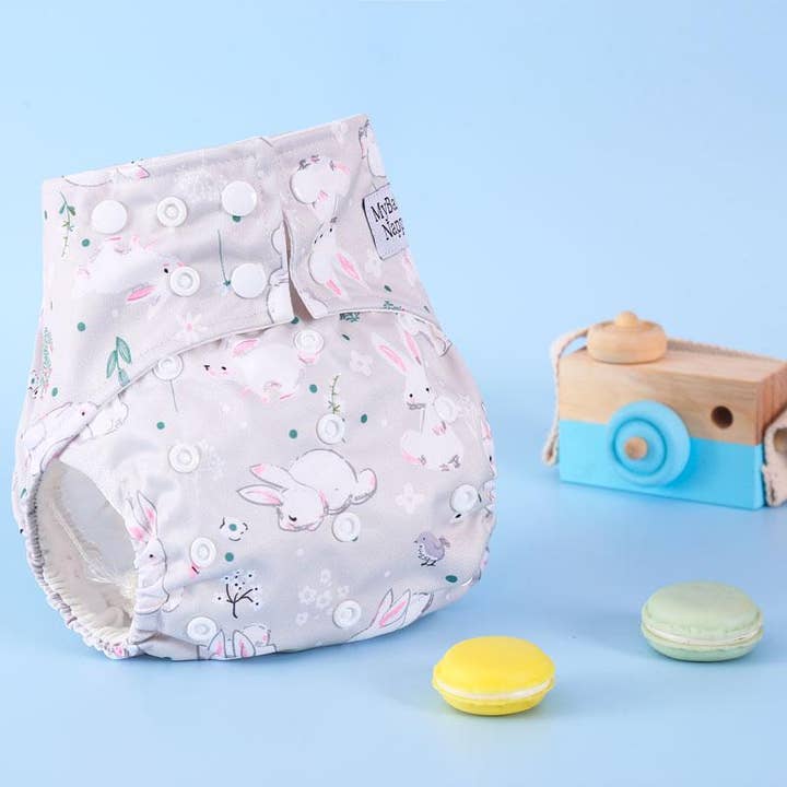 MyBabyNappy – Großhandel Bettdecke – Kind & Baby – Waschbare Windel Kaninchen