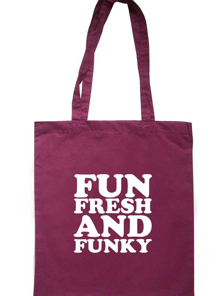 Sacola divertida, fresca e funky S0859 por atacado de Illustrated Identity