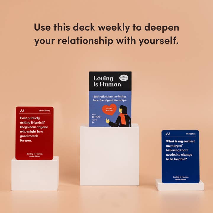 Parents Are Human | Card Games for Family, Love, & Healing - Wholesale Card Game - Loving Is Human (Dating Edition)8