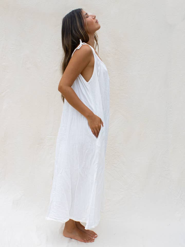 Gaze Maxi Kjole for engroshandel hos By The Sea Organics