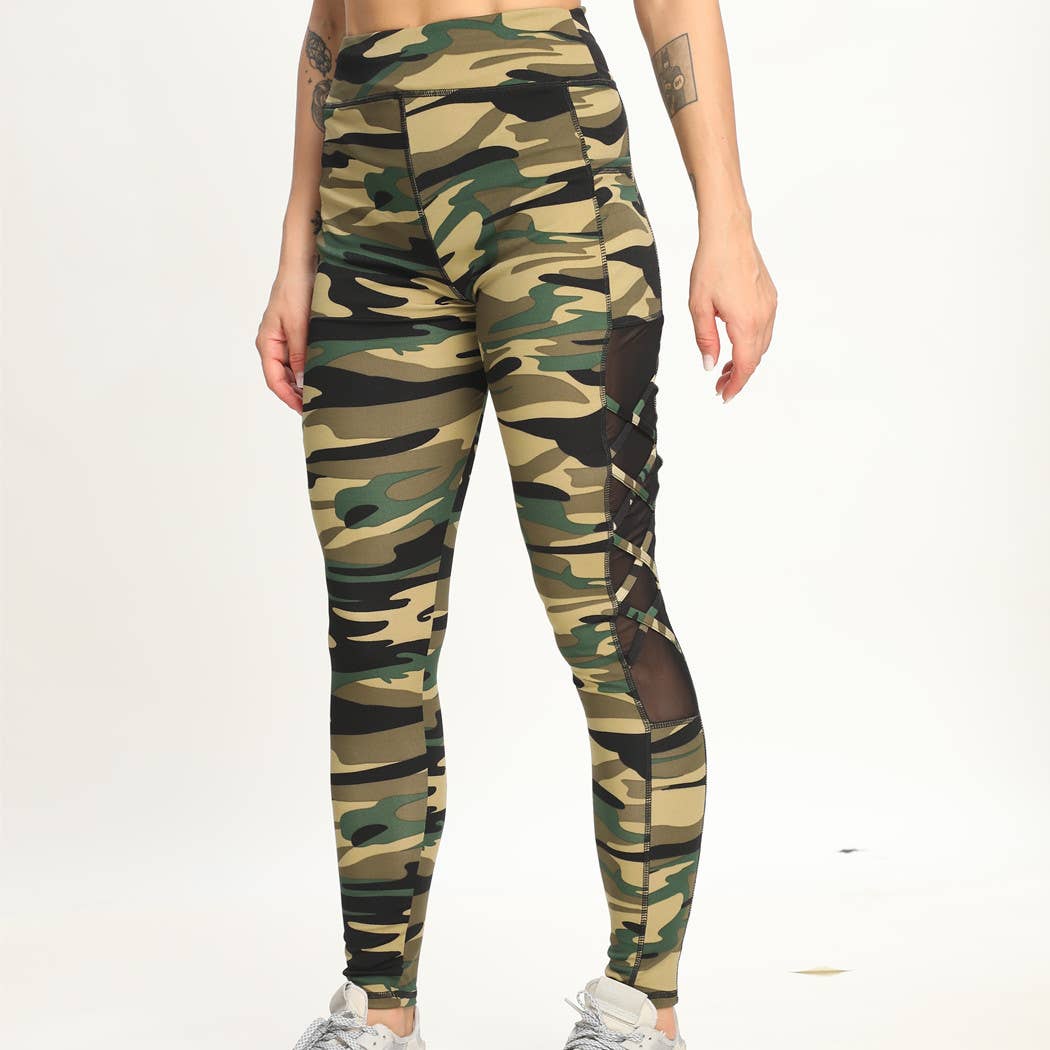 SSImport - Wholesale Athletic/Lounge Leggings - Women's - A1330 SPORTS YOGA POCKET LEGGINGS MIXED SIZES 12PCS/PACK3