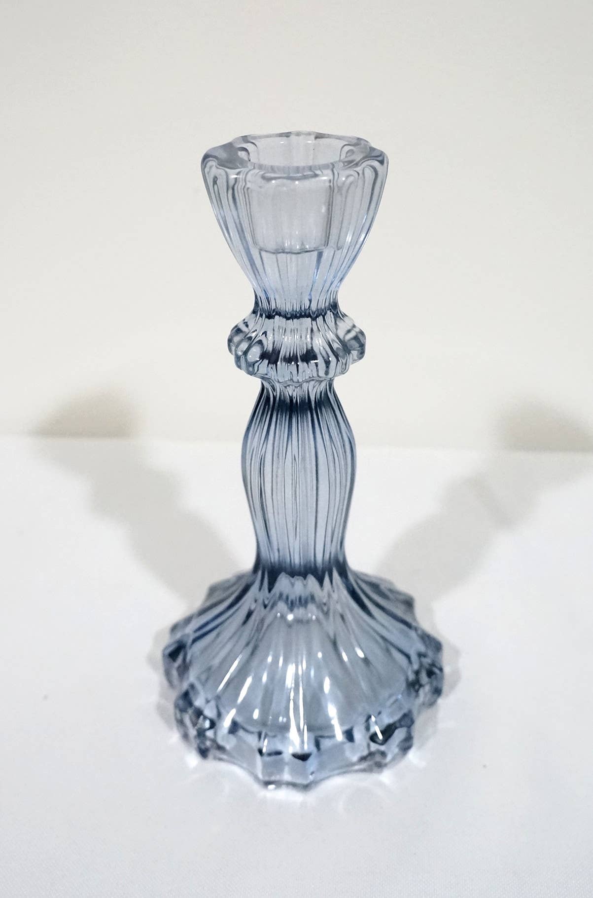 Sweet Home Deco - Wholesale Candle Holder - Glass Candlestick Holder, Taper Candle Stand, Tabletop Decor1