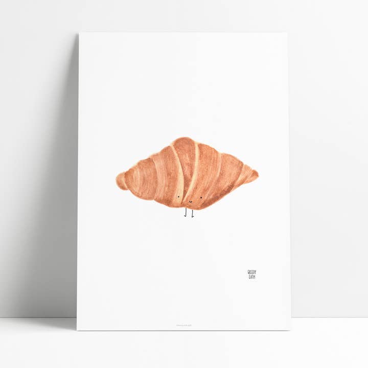 Estampado de croissant para venta al por mayor de Greedy Cath