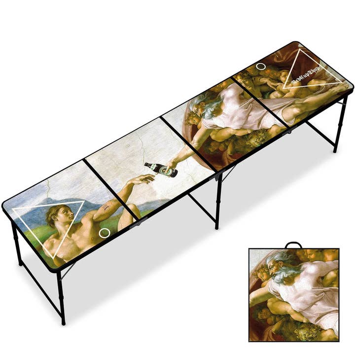 Tavolo da Beer Pong "Creazione della Birra" per la vendita all'ingrosso da parte di RedCupShop