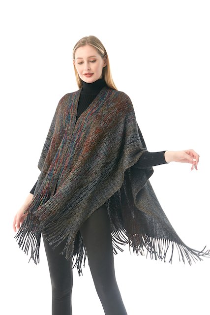 Pretty Persuasions - Vendita all'ingrosso Mantella - Donna - CP22102 Coprispalle Ruana Monterrey13